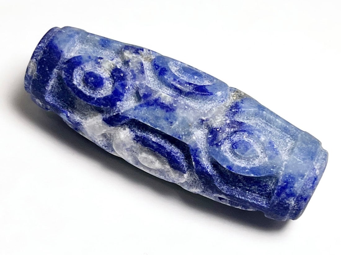 レア！ラピスラズリ ( 九眼天珠 )/Lapis Lazuli