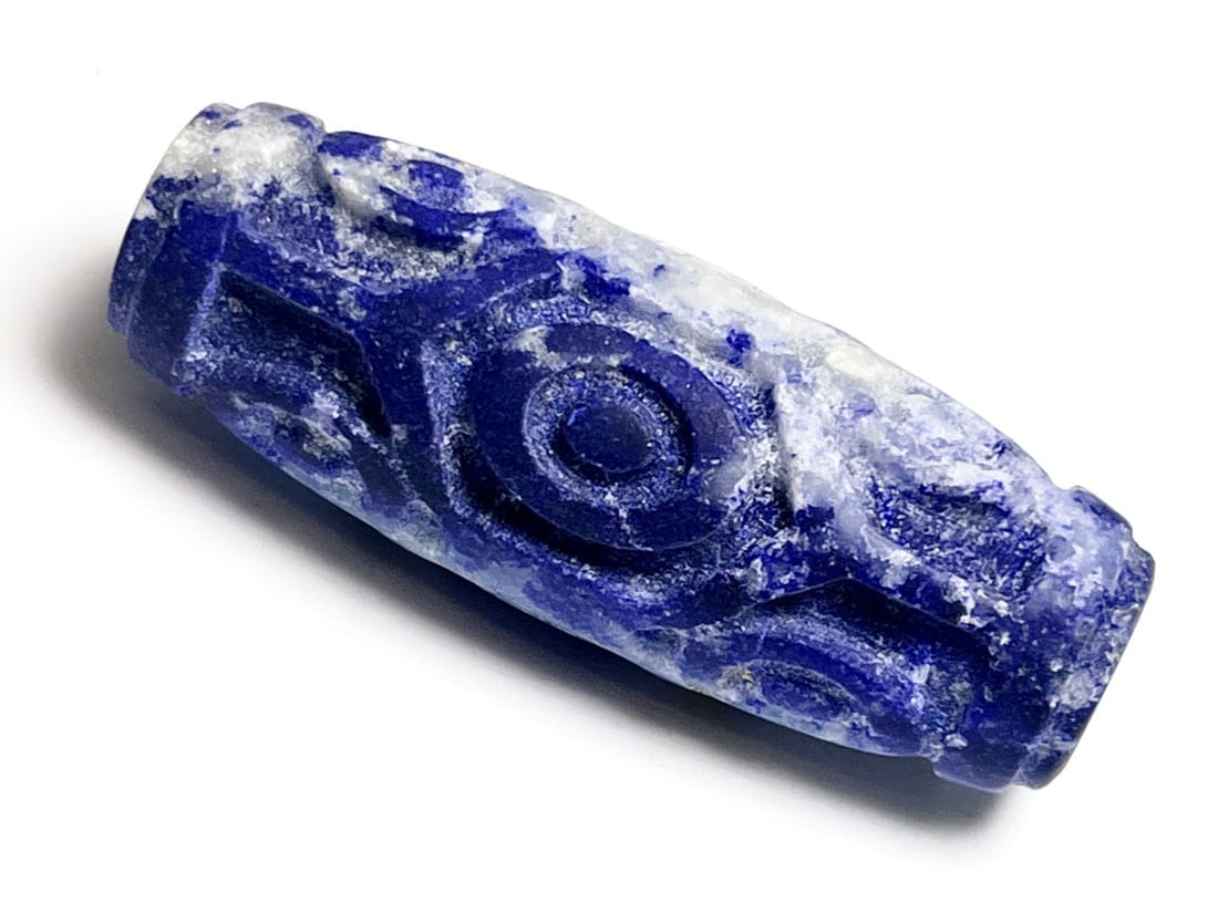 レア！ラピスラズリ ( 九眼天珠 )/Lapis Lazuli