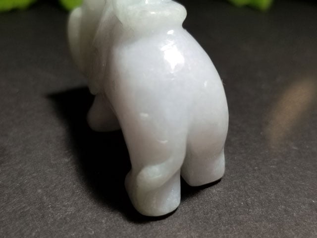 翡翠彫刻　象 翡翠 象 彫刻