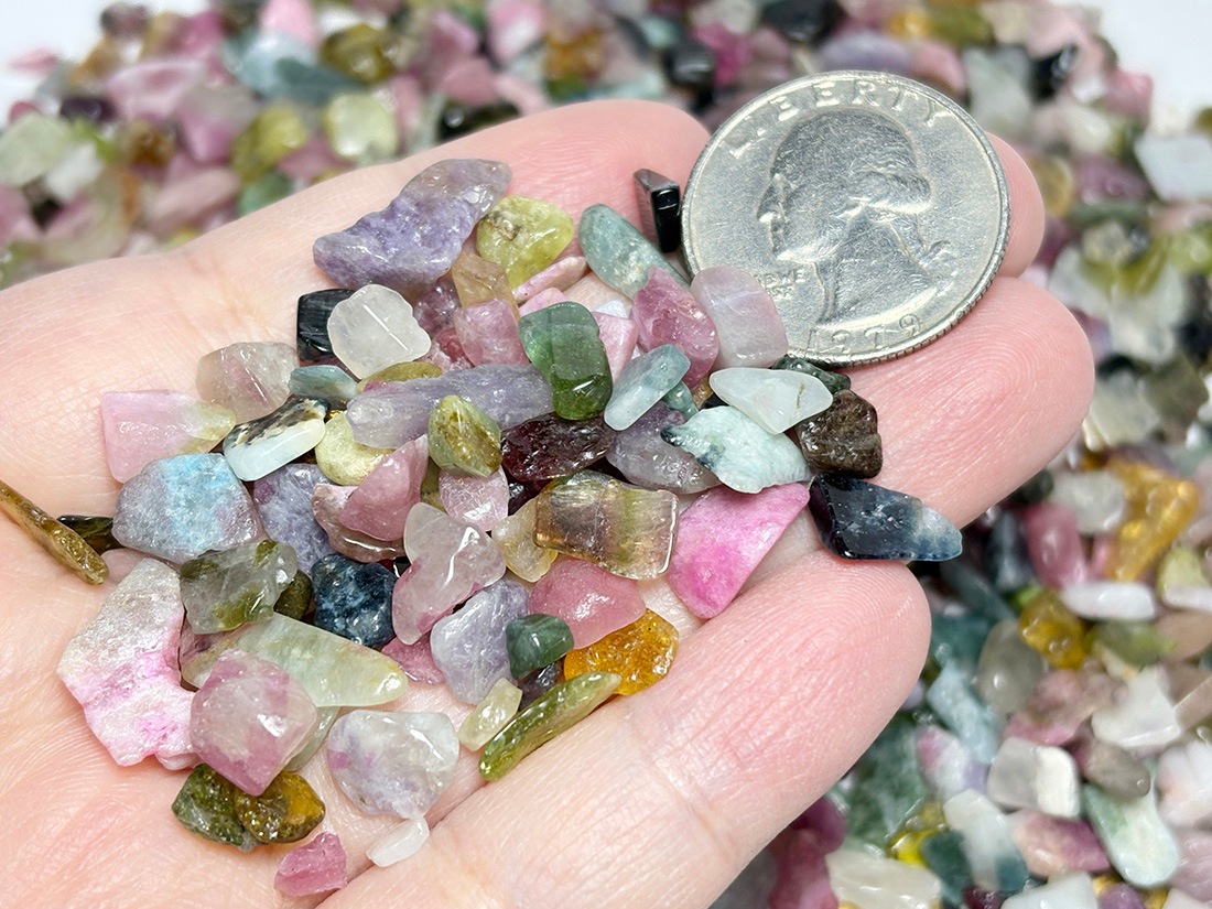 ★数量限定★希少レア♢激安☆マイナスイオン【200gMIXトルマリンさざれ】❤️ カラートルマリンさざれ 200g / Tourmaline
