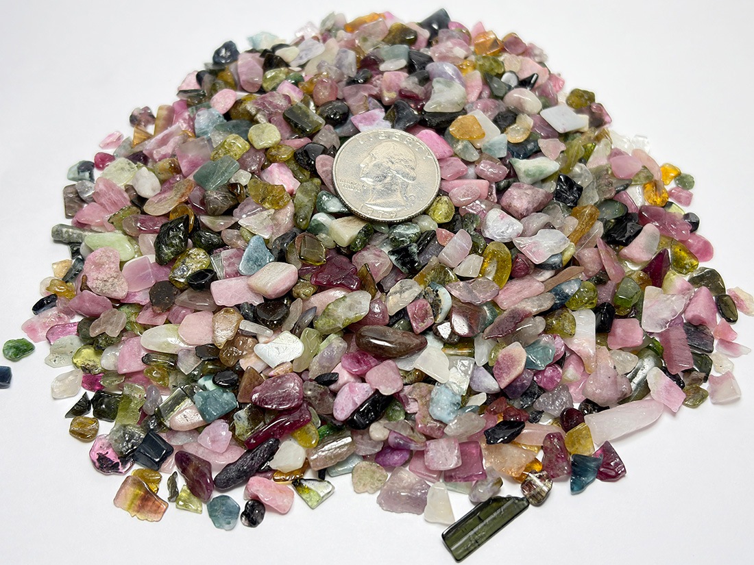 カラートルマリンさざれ 200g / Tourmaline