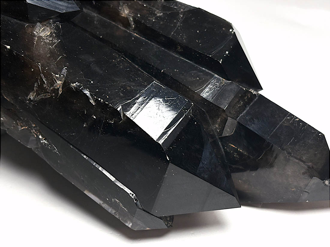 No,555 マダガスカル産☆スターモリオン♢黒水晶76mm!