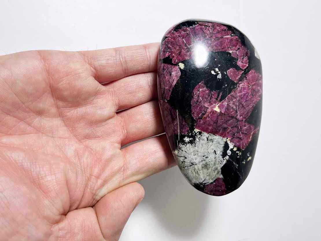 レア ロシア産 ユーディアライト ブレスレット 超激レア！高品質ユーディアライト・ブレスレット11.5mm玉【高
