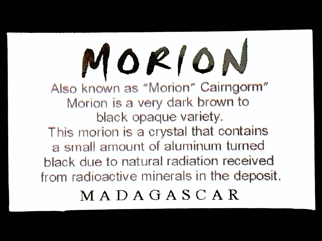 マダガスカル産 モリオン ( 黒水晶 ) / Morion