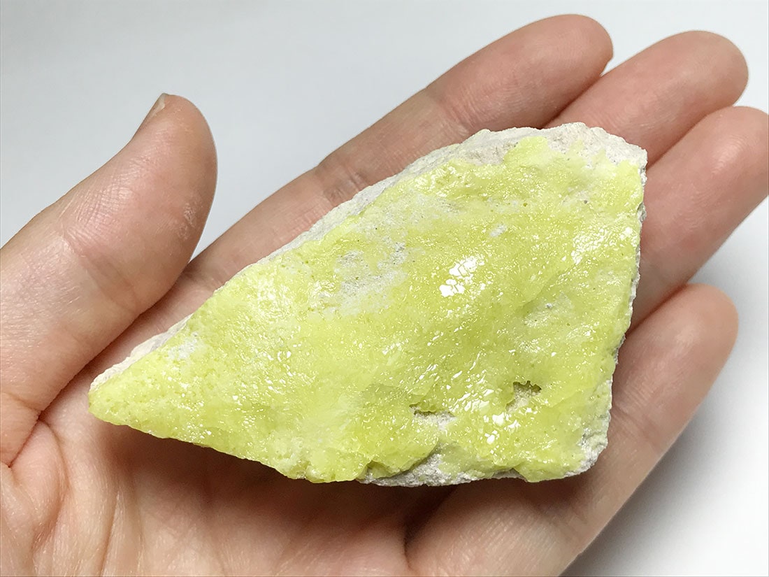 パワーストーン サルファー 自然硫黄 天然石 原石 94g No.864