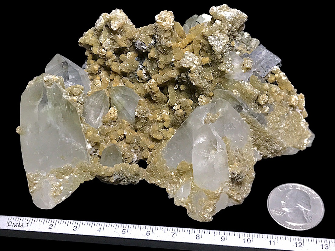モスコバイトオンクォーツ/Muscovite on Quartz Tantric Twins Crystal