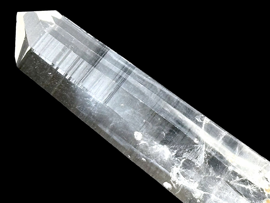 コロンビア産　天然水晶 ポイント 原石　43g インテリア小物 コロンビア産 天然水晶 ポイント 原石 43g