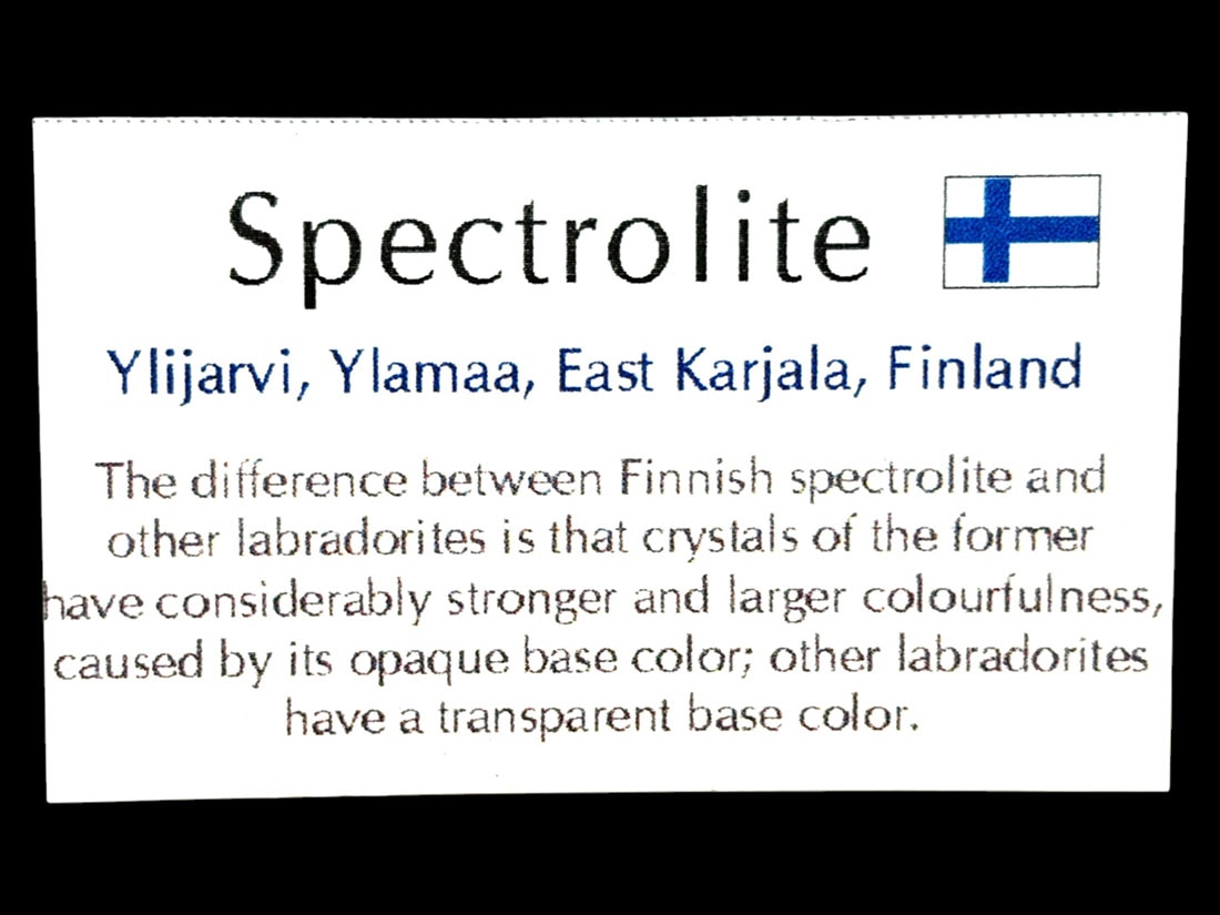 ユレマー産スペクトロライト フィンランド・ユレマー産 スペクトロライト / Spectrolite