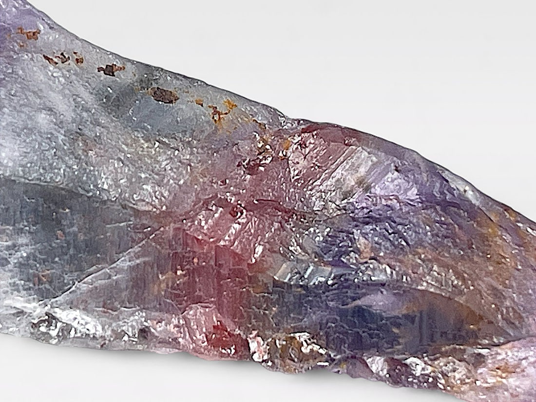 ブラジル産アメジスト 自然石 約30cm