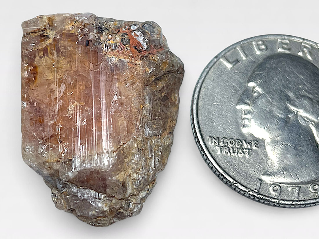 ブラジル産 インペリアルトパーズ/Imperial Topaz (蛍光) ブラジル産 インペリアルトパーズ/Imperial Topaz (蛍光)