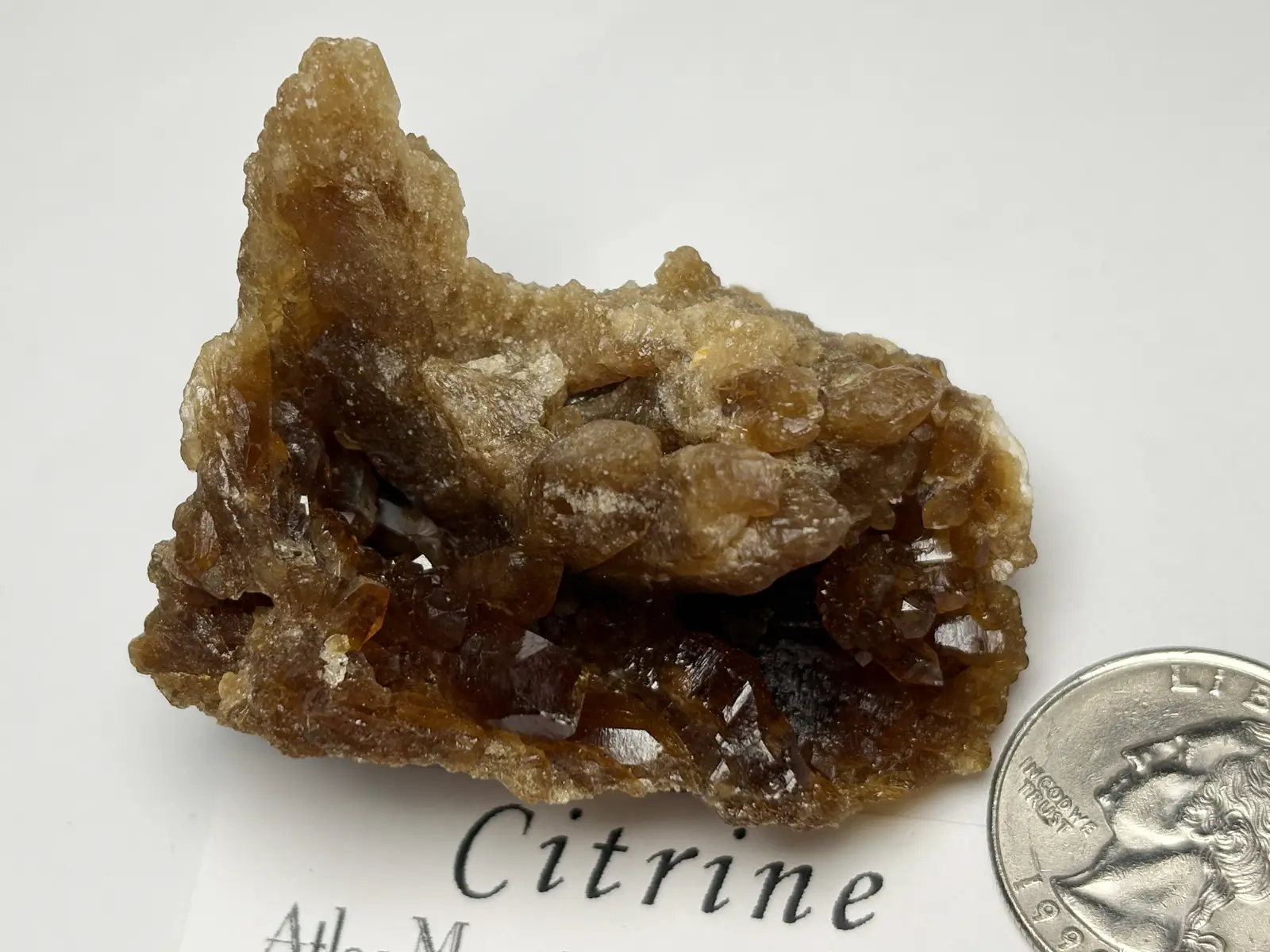 モロッコ産ナチュラルシトリン (黄水晶)/ NaturalCtrine