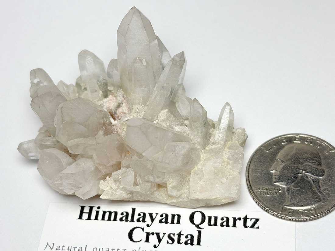 インド・マニカラン産 ヒマラヤ水晶 クラスター / Himalayan Quartz