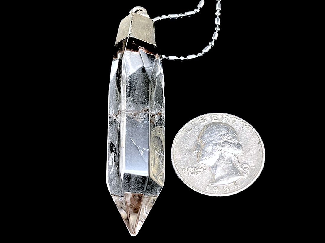 水晶ポイント ペンダントトップ