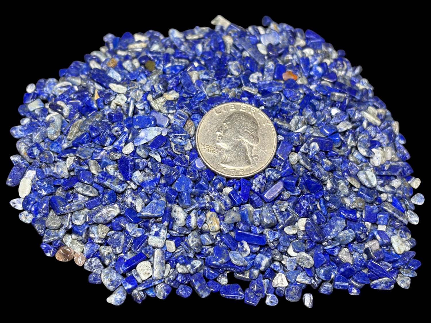 アフガニスタン産 ラピスラズリ さざれ 200g/ Lapis Lazuli