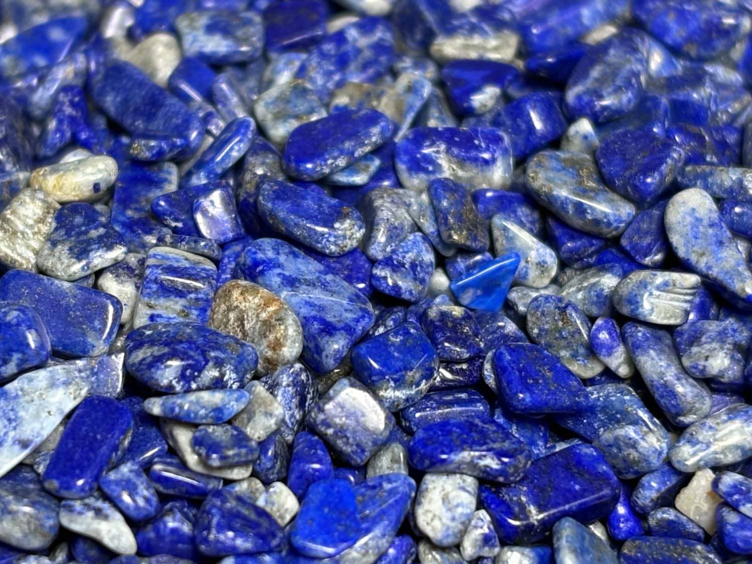 アフガニスタン産 ラピスラズリ さざれ 200g/ Lapis Lazuli