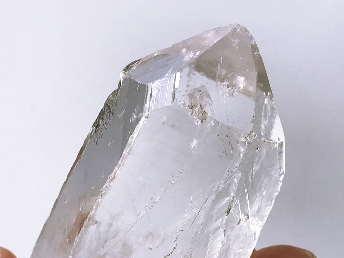 タンザニア産 モンドクォーツ ポイント ( レコードキーパー