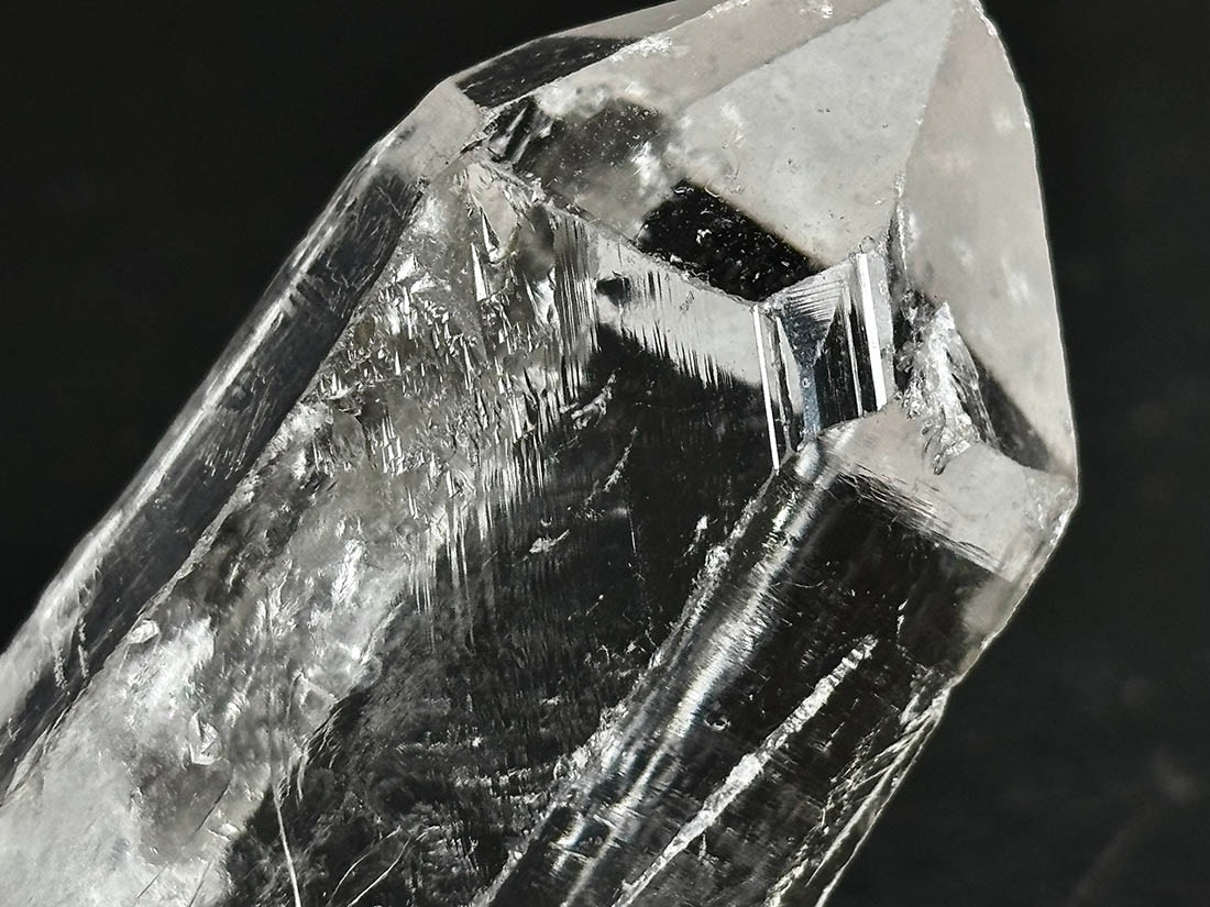 タンザニア産 モンドクォーツ ポイント ( レコードキーパー