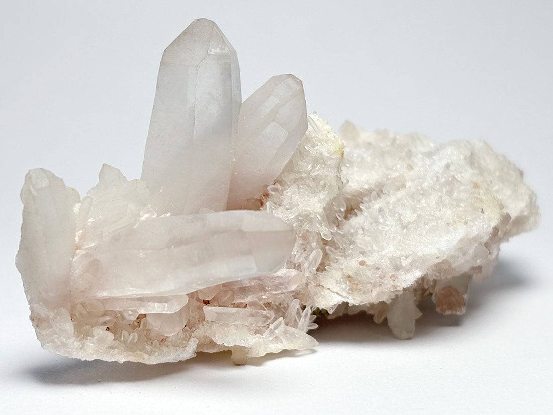 インド・マニカラン産 ヒマラヤ水晶 クラスター / Himalayan Quartz