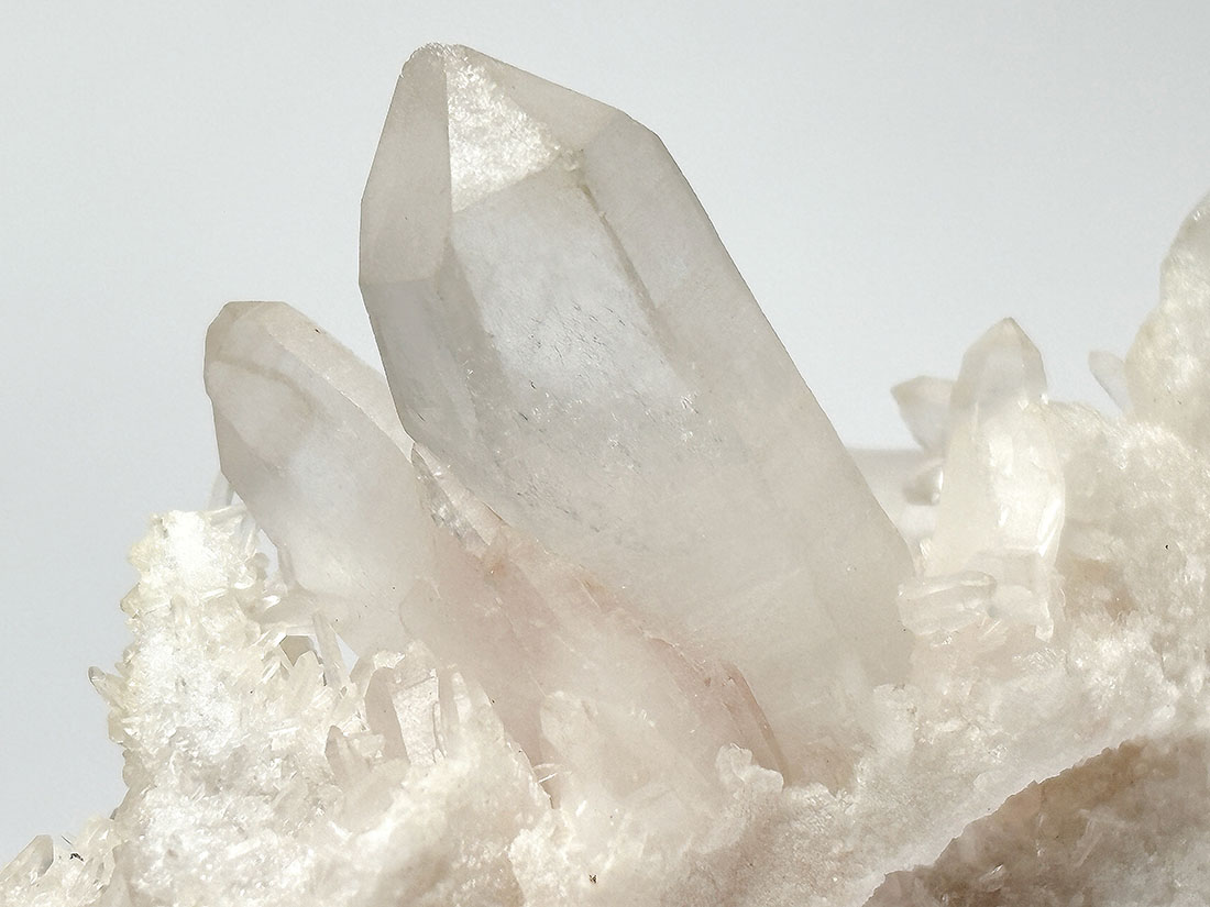 インド・マニカラン産 ヒマラヤ水晶 クラスター / Himalayan Quartz
