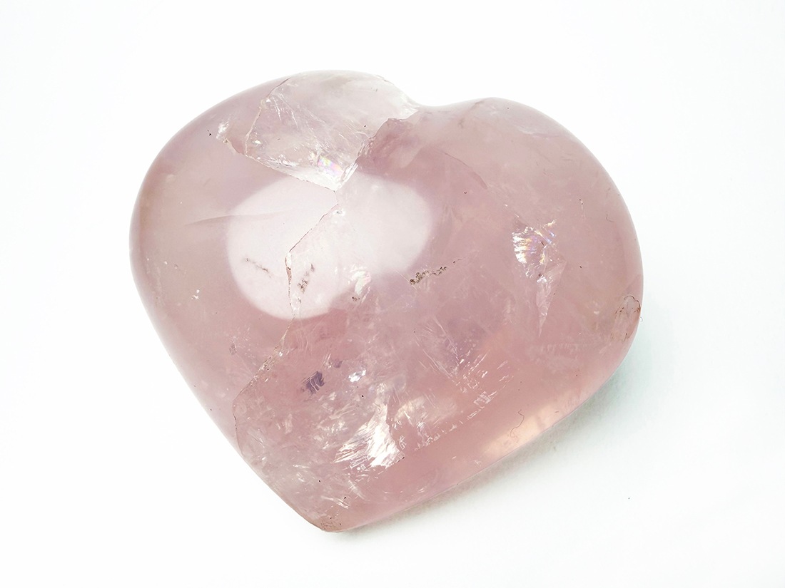 ローズクォーツ ハート型 / Rose Quartz