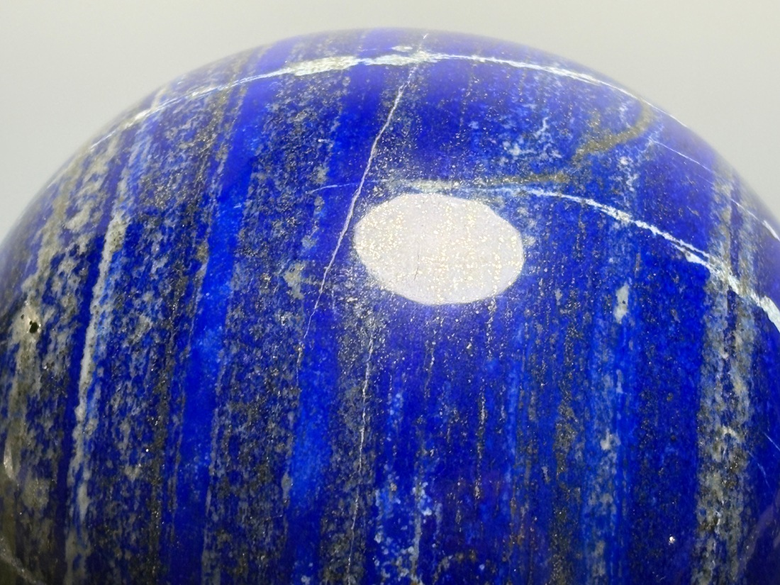 アフガニスタン産 ラピスラズリ 125mm丸玉 / Lapis Lazuli Sphere