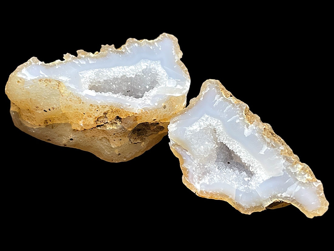 インド産 アゲートジオード ペア