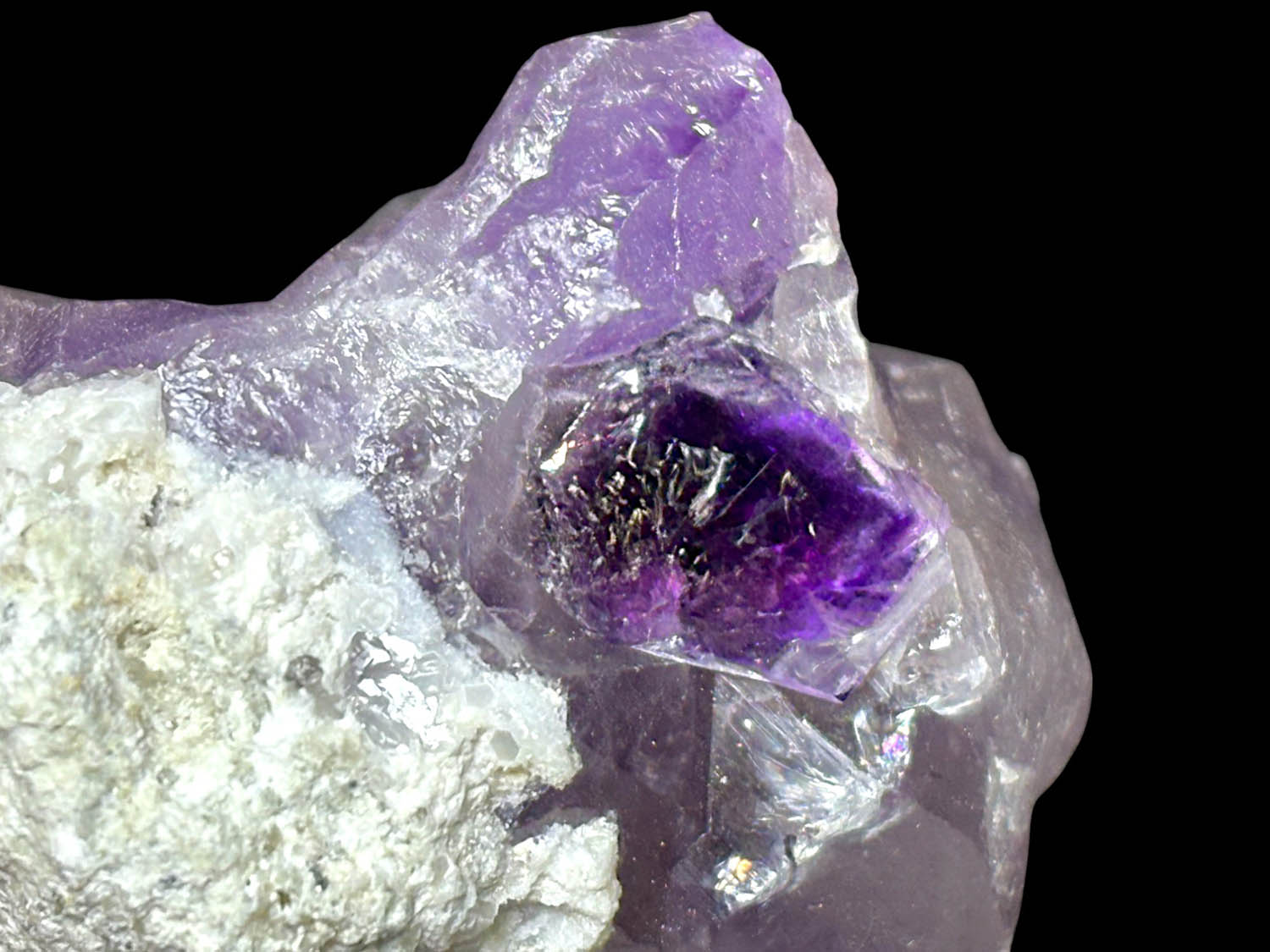 レア！モロッコ産 ファントム＆ アワーグラスアメジスト