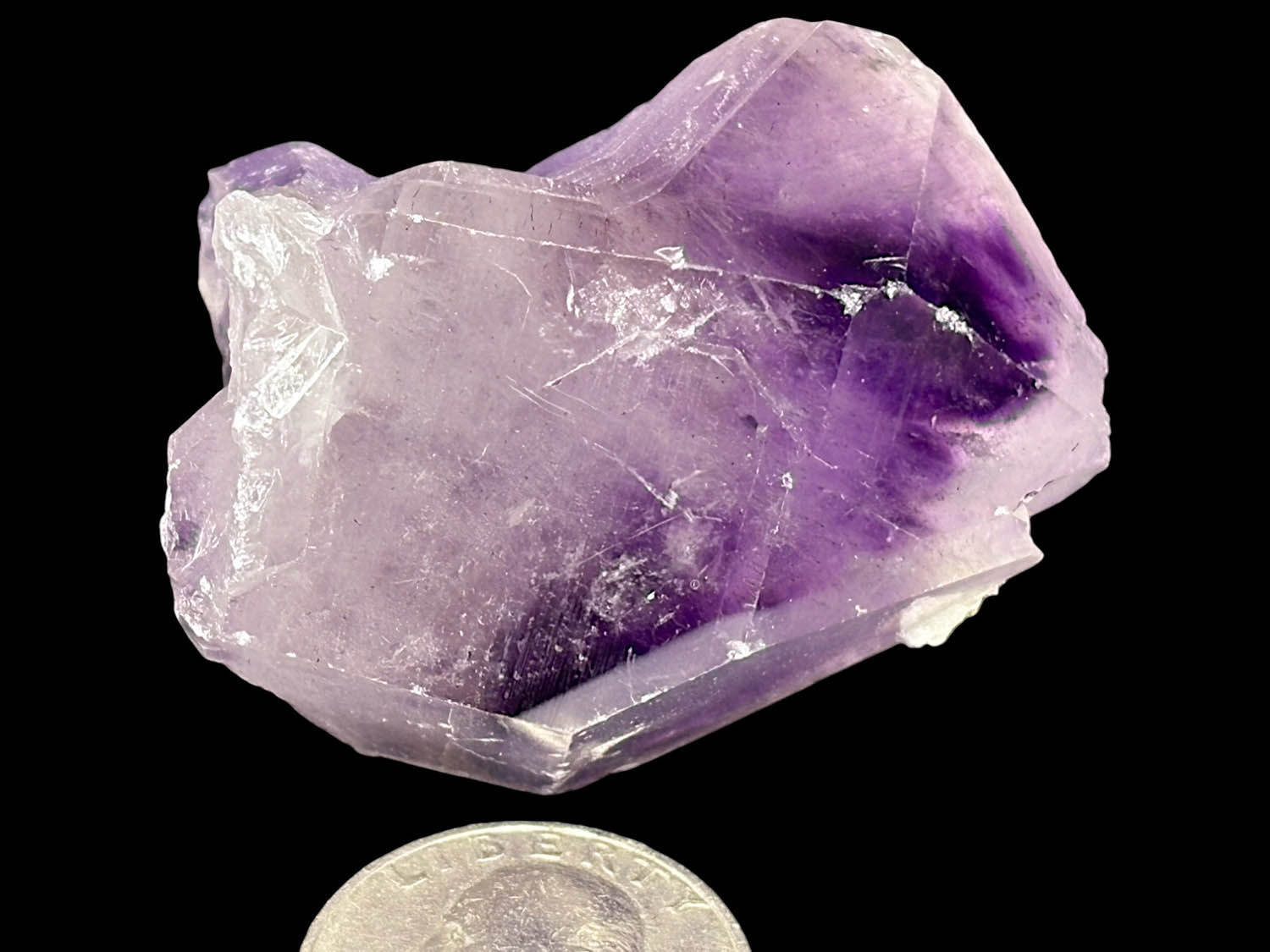 レア！モロッコ産 ファントム＆ アワーグラスアメジスト