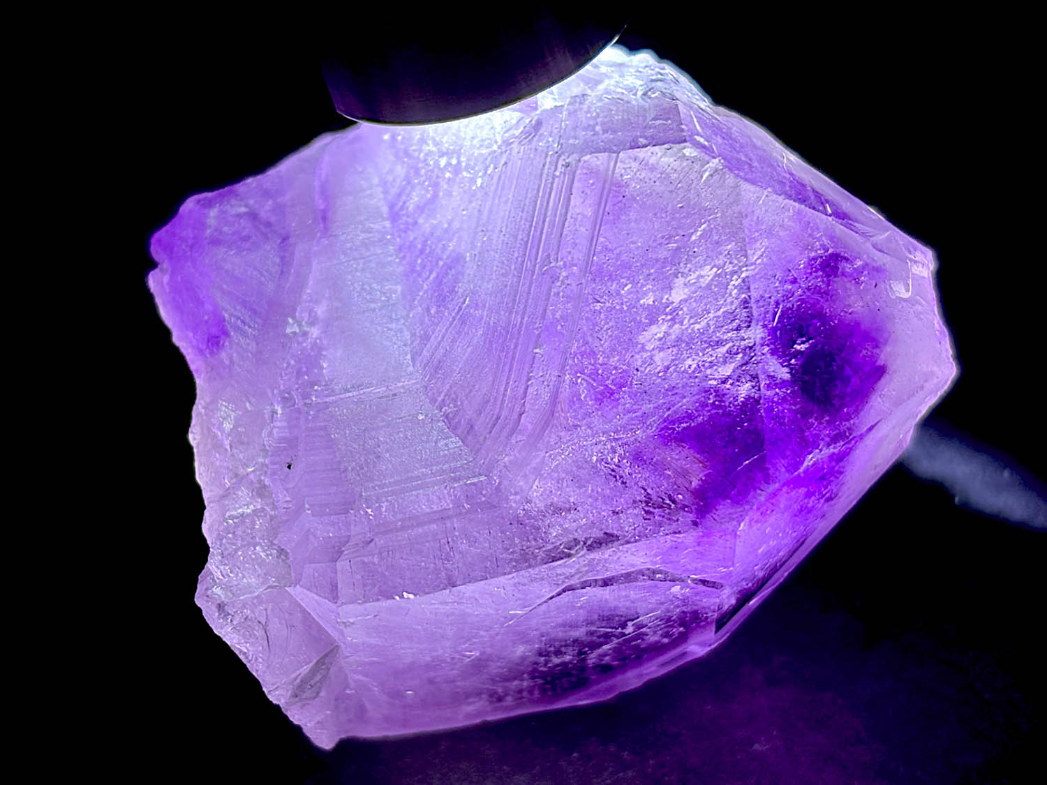 レア！モロッコ産 ファントム＆ アワーグラスアメジスト