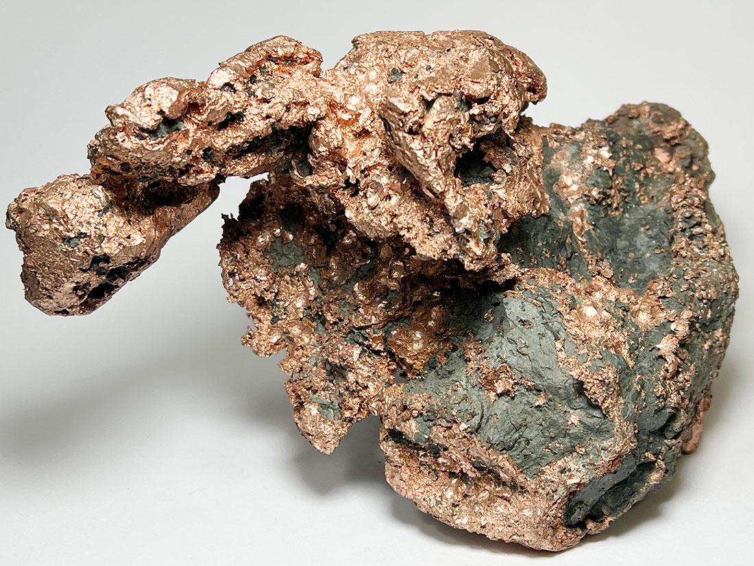 自然銅 】738g ネイティブコッパー カッパー 銅 原石 鑑賞石