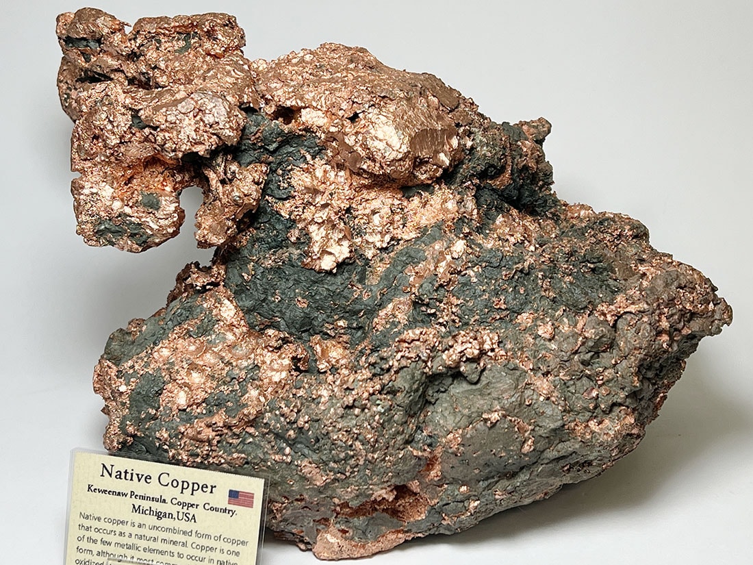 ミシガン州産【大型】カッパー(自然銅)