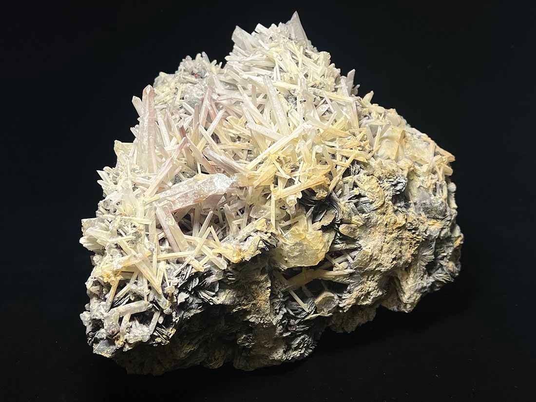 広東省産アイアンローズ（ヘマタイト＆水晶）