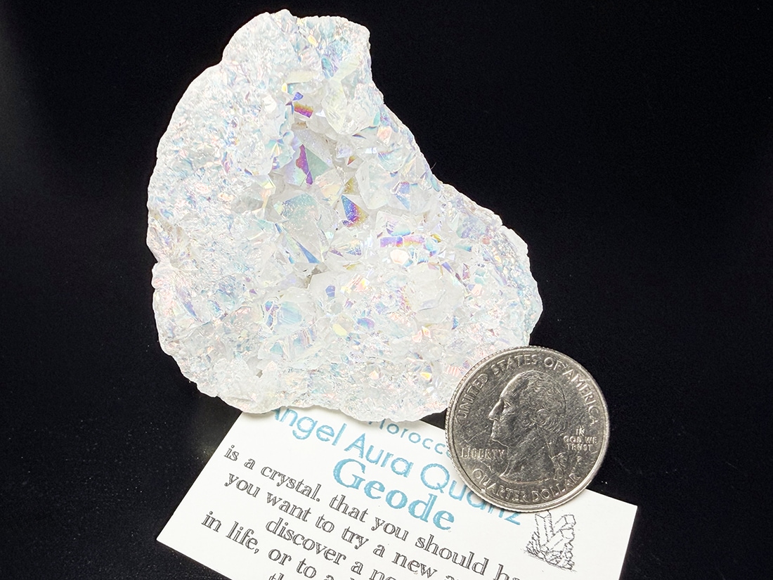モロッコ産 オーラクォーツ ジオード / Aura Quartz Geode