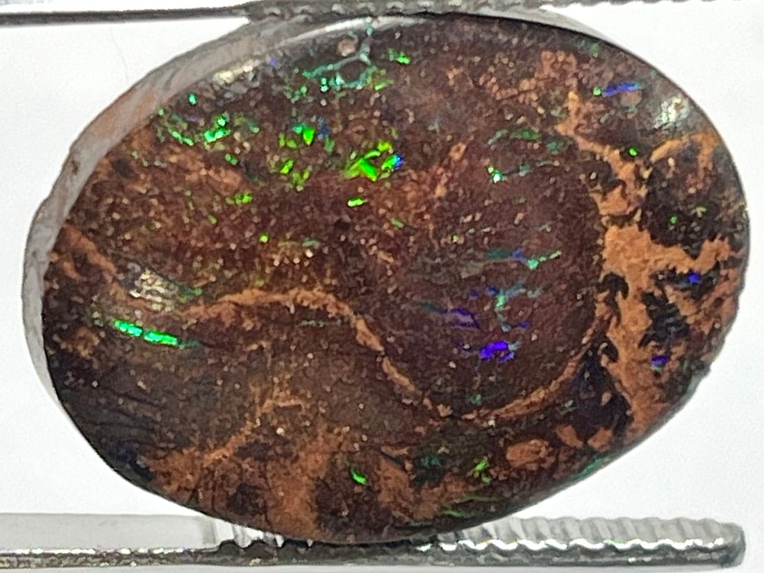 オーストラリア産ボルダーオパール(ルース) オーストラリア産ボルダーオパール 1.027ctルース