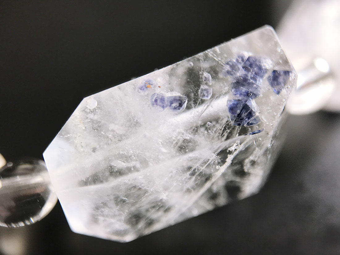 フローライトinクォーツ ブレスレット(不定形) / Fluorite in Quartz
