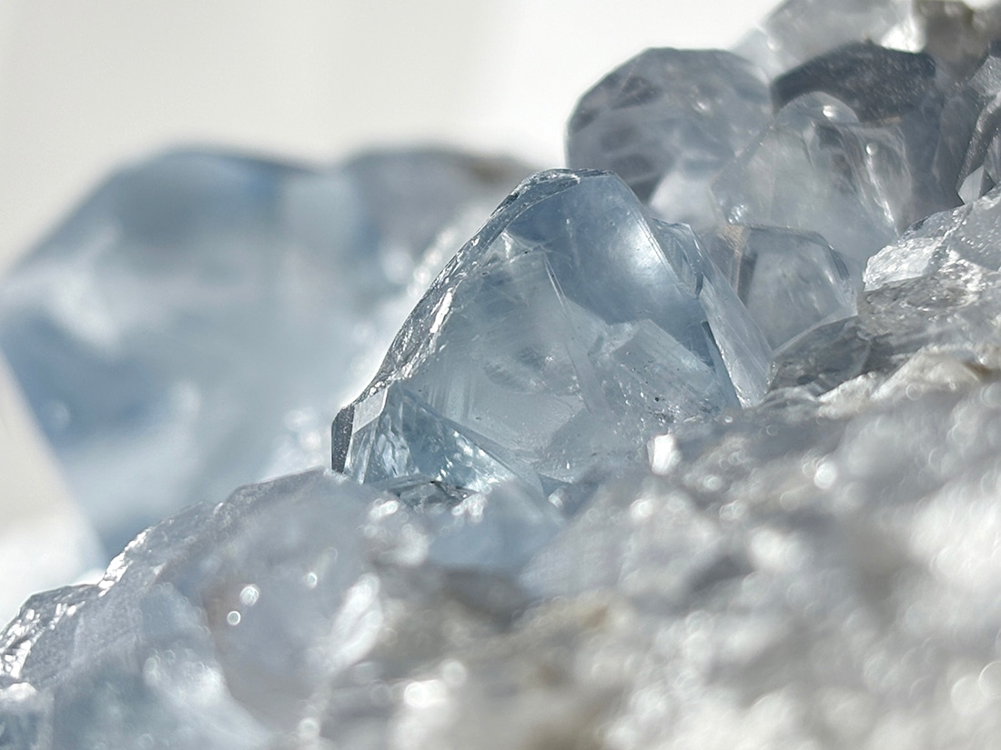 高品質】 マダガスカル産 セレスタイト ( 天青石 )/ Celestite