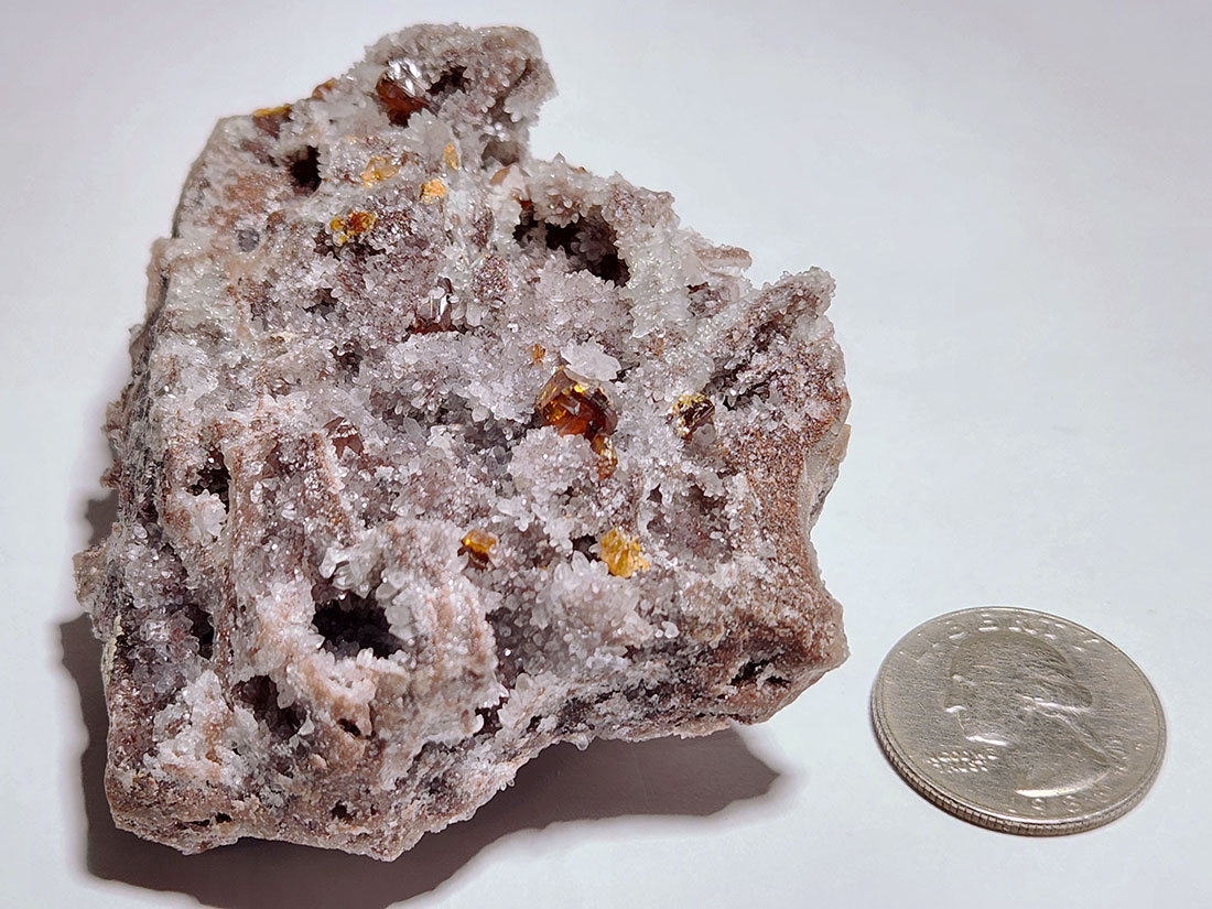 スファレライト 純閃亜鉛鉱 ブルガリア産 鉱物標本 ブルガリア 産の