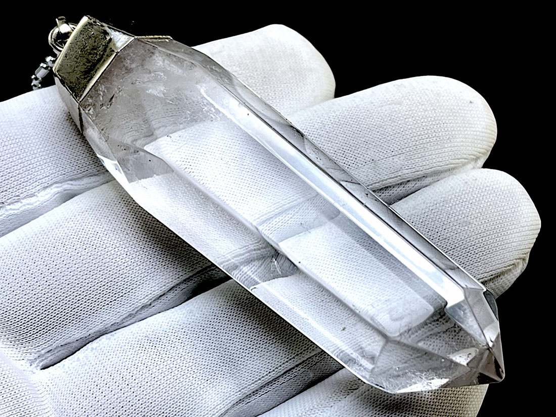 水晶ポイント ペンダントトップ