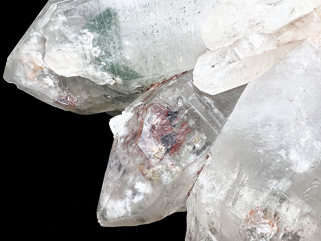 パルギ鉱山産ヒマラヤ水晶クラスター