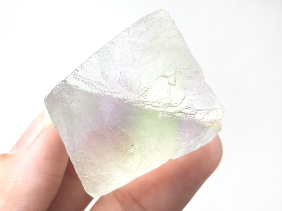 八面体 フローライト P20 水晶 共生 鉱物 標本 原石 湖南省産 フローライト 八面体 / Fluorite ( 蛍石 )