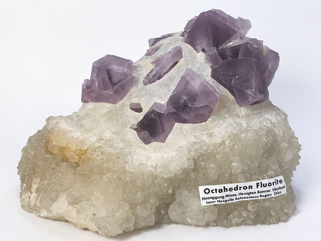 内モンゴル産八面体フローライト/Octahedron Fluorite