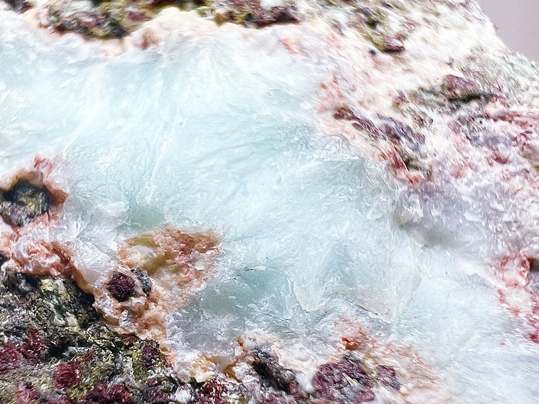 ドミニカ共和国産 ラリマー(ソーダ珪灰石)/Larimar 2個セット