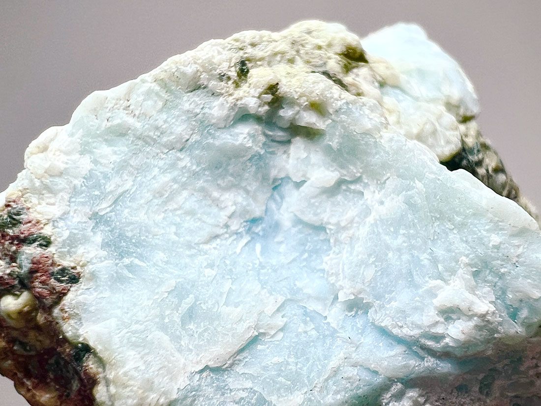 ドミニカ共和国産 ラリマー(ソーダ珪灰石)/Larimar 2個セット