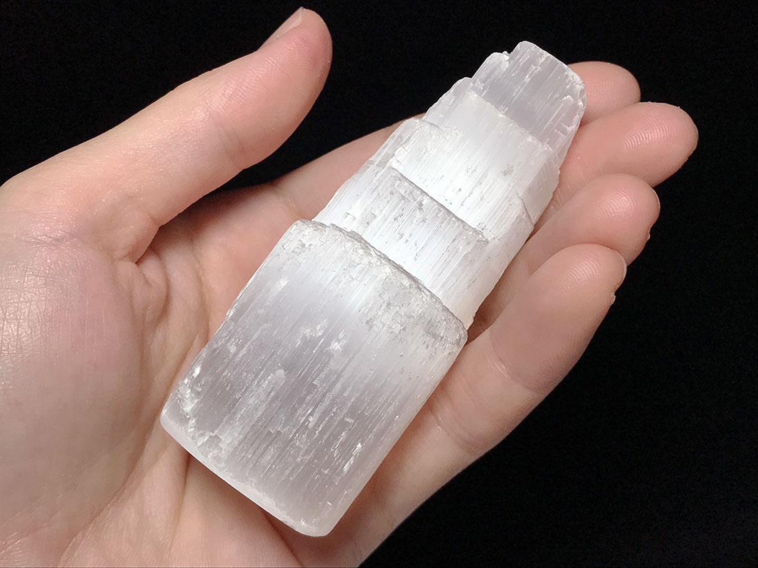 セレナイトタワー(8cm)/Selenite 2個セットアソート