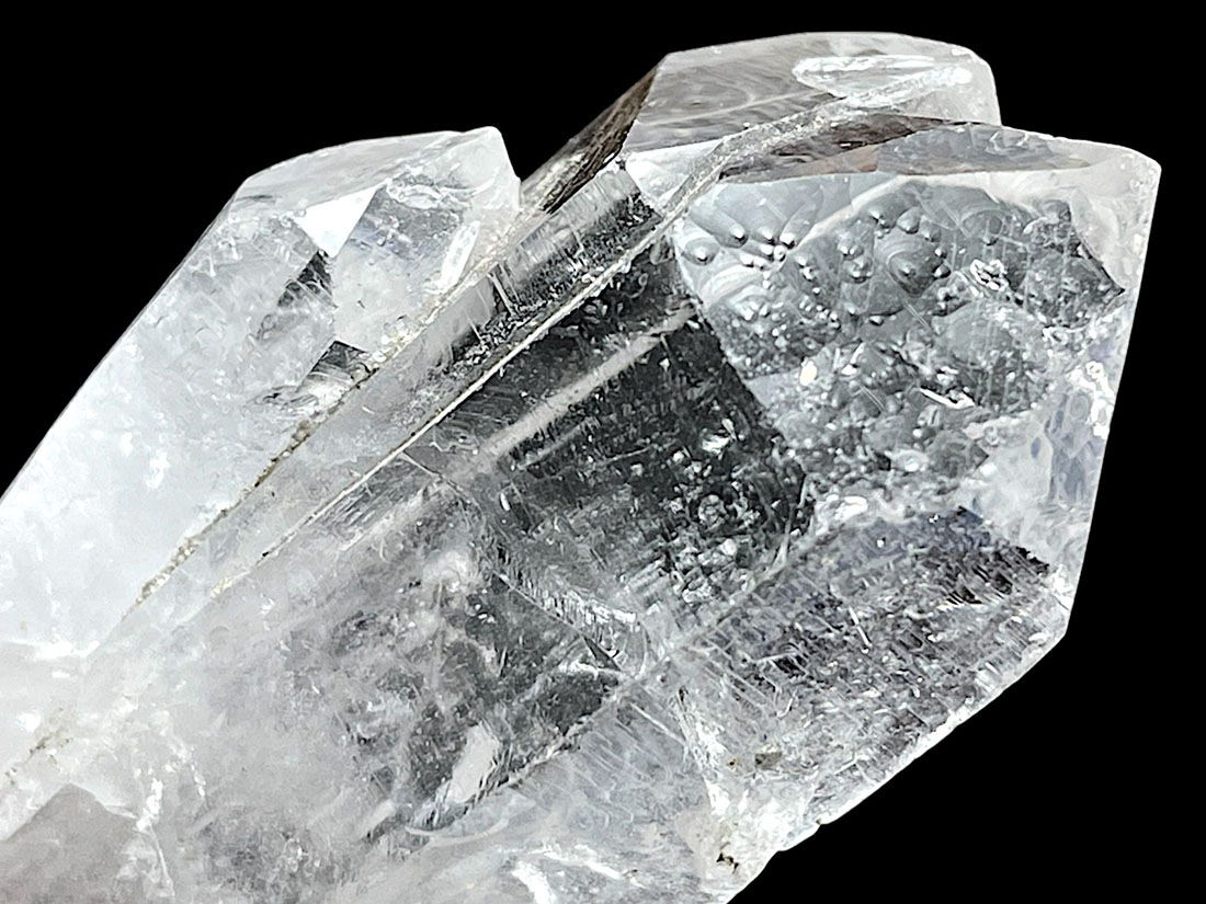 マダガスカル産 水晶 ポイント (変わりファセット)/ Crystal Quartz