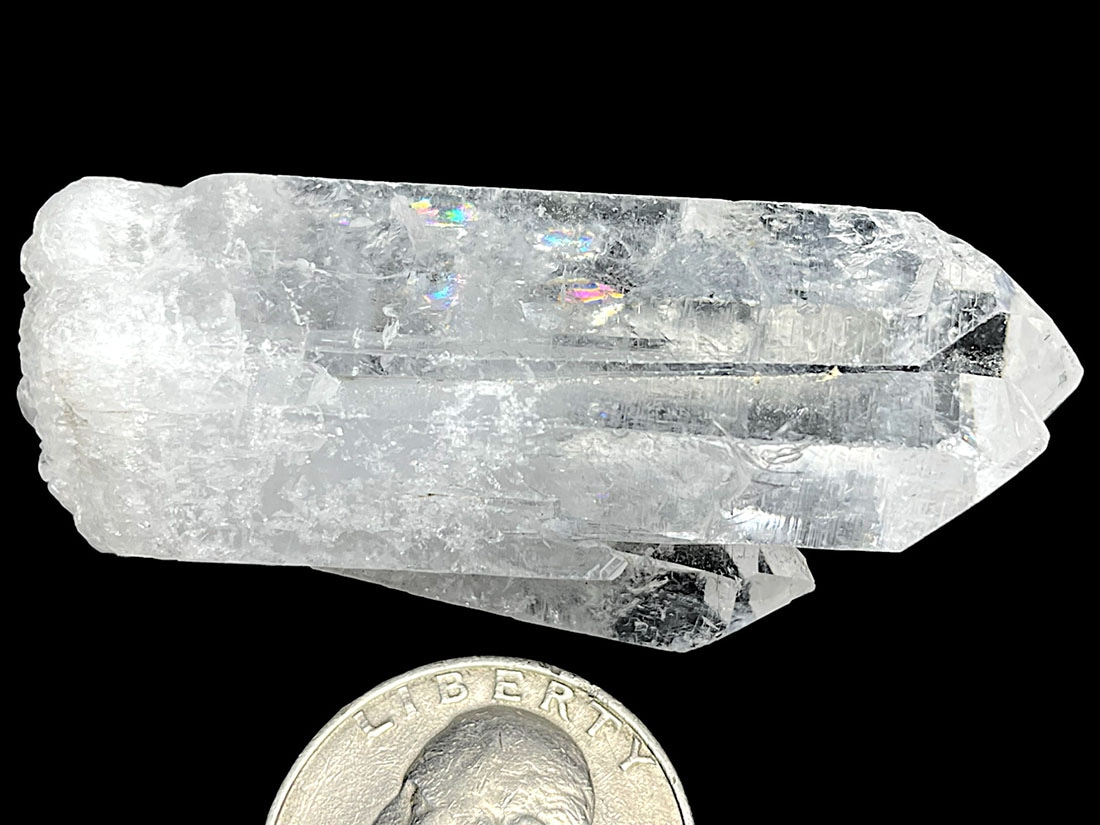 マダガスカル産 水晶 ポイント (変わりファセット)/ Crystal Quartz