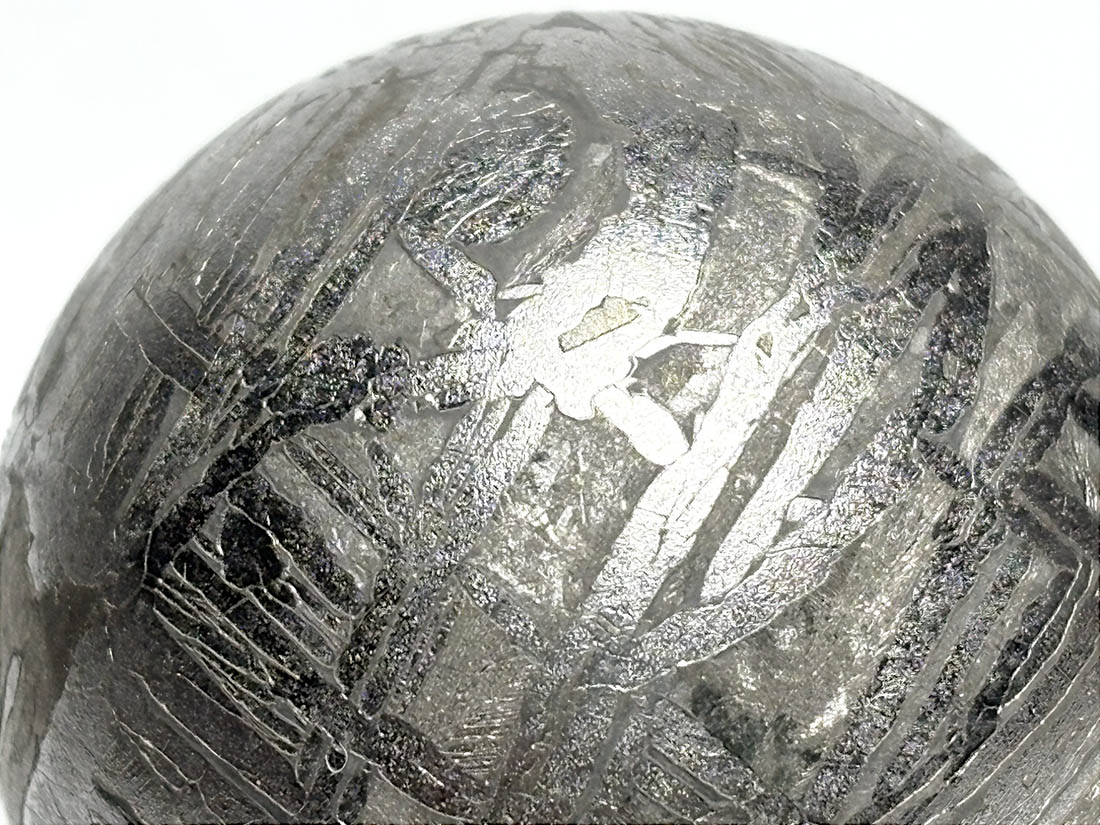 新疆ウイグル自治区産 アルタイ隕石 (162g) 丸玉 / Altai Meteorite