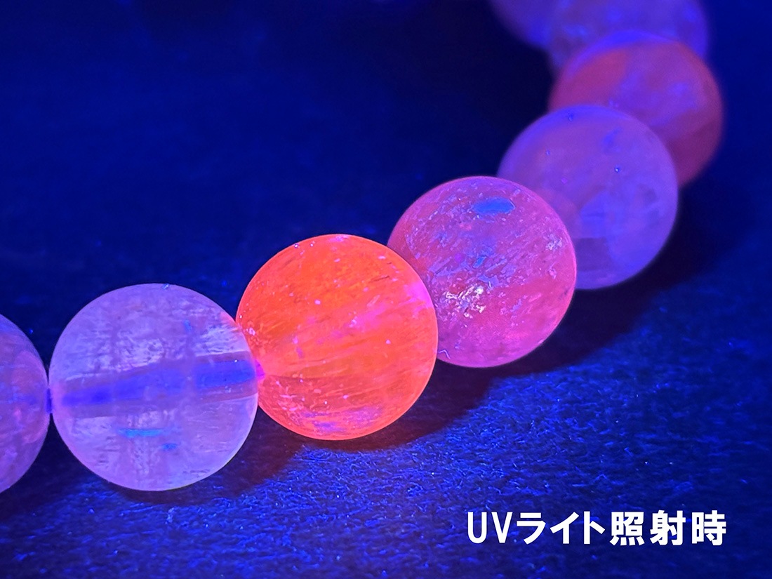専用　高品質　クンツァイト　ブレスレット 高品質) クンツァイト 10mm ブレスレット / Kunzite