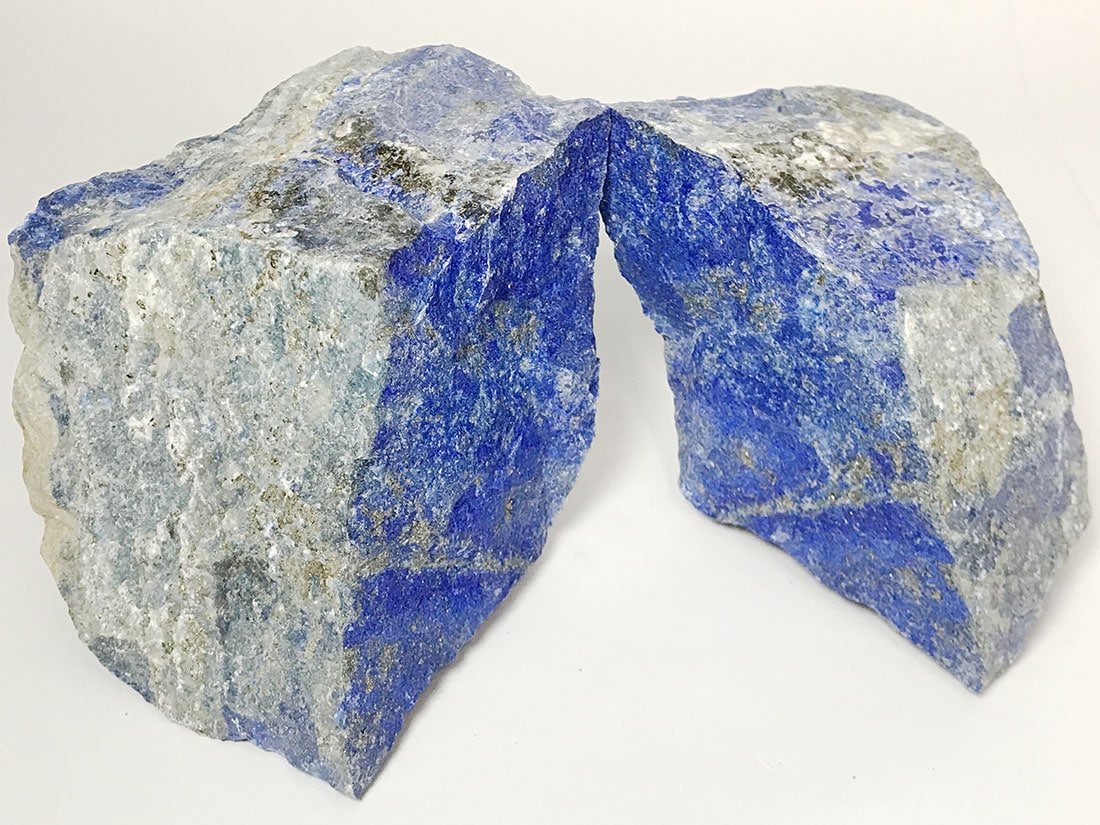 アフガニスタン産ラピスラズリ ラフ ペア / Lapis Lazuli