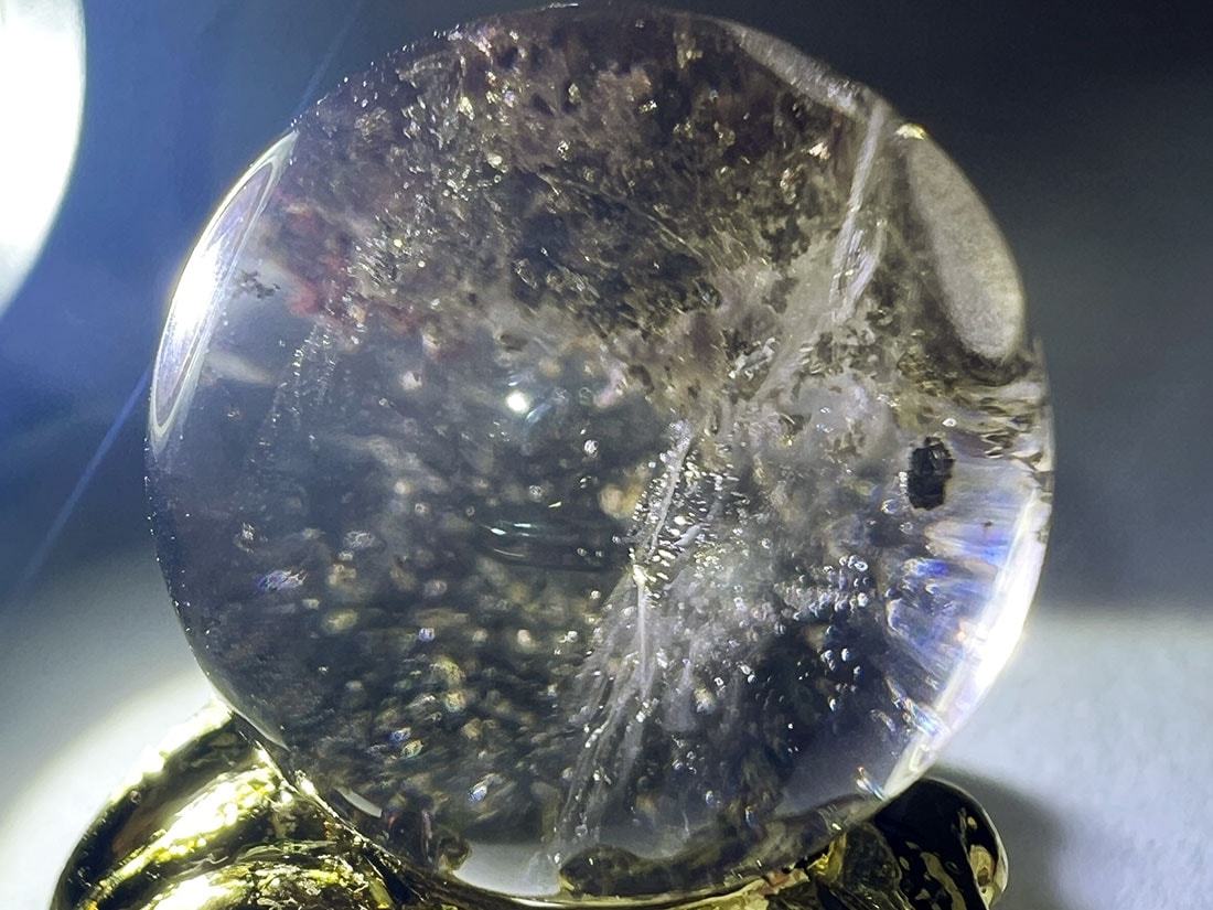 ガーデンクォーツ17mm丸玉/Garden Quartz